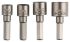 Головки торцеві Bosch 1/4", набір 4шт, 7,8,10,13мм