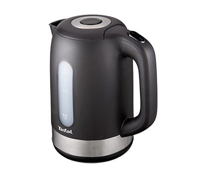 Електрочайник Tefal Snow 1.7л, Strix, пластик, сріблясто-чорний