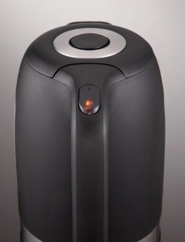 Електрочайник Tefal Snow 1.7л, Strix, пластик, сріблясто-чорний