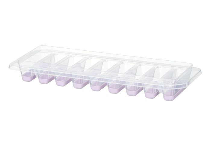 Форма для льда с крышкой ARDESTO Fresh Stick, 27х9.5х3.8см, силикон, пластик, лиловый