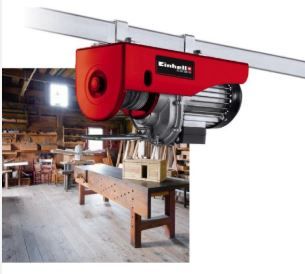 Тельфер електричний Einhell TC-EH 500-18 1000Вт до 500кг трос 18м 15.6кг
