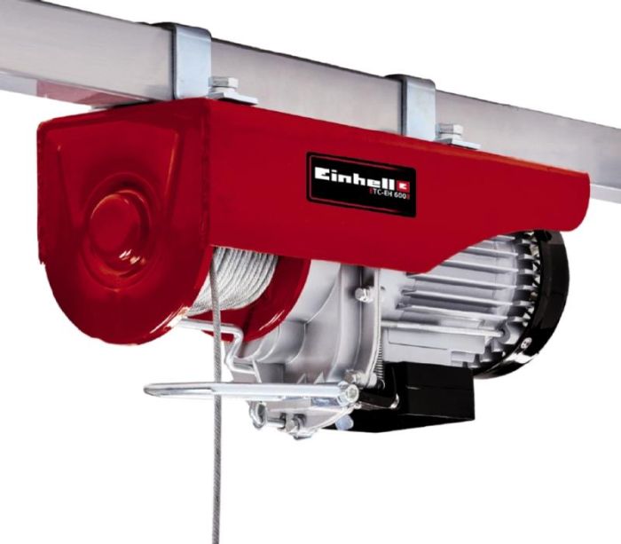 Тельфер електричний Einhell TC-EH 600 1050Вт до 600кг трос 18м 16.75кг