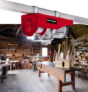 Тельфер електричний Einhell TC-EH 600 1050Вт до 600кг трос 18м 16.75кг