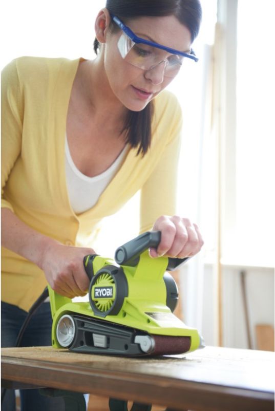 Шліфмашина стрічкова Ryobi EBS800 800Вт 76мм 320об/хв 3.3кг