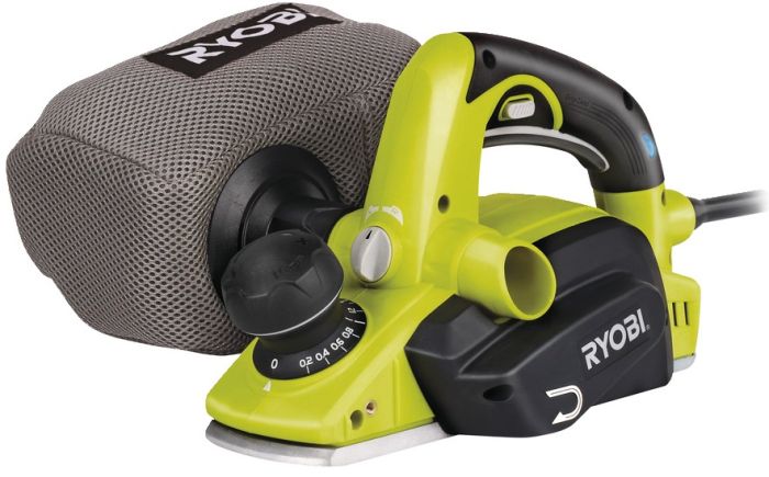 Рубанок Ryobi EPN6082CHG 600Вт 82мм стругання до 1.5мм виборка 0.5мм шпунт до 8мм 3.1кг сумка