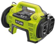 Компрессор автомобильный аккумуляторный Ryobi ONE+ R18I-0 18В 10.3бар 1.3кг без АКБ и ЗУ