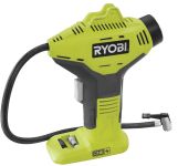 Компрессор автомобильный аккумуляторный Ryobi ONE+ R18PI-0 18В 10.3бар 16л/мин 0.7кг без АКБ и ЗУ