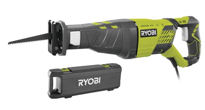 Пила сабельная Ryobi RRS1200-K 1200Вт пропил 200мм ход 30мм 5.25кг