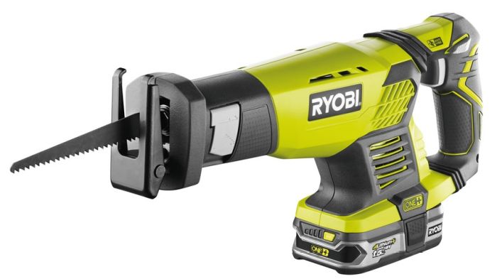 Пила шабельна акумуляторна Ryobi ONE+ RRS1801M 18В пропил 180мм хід 22мм 1.9кг без АКБ та ЗП