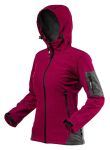 Куртка робоча Neo Tools Softshell Woman Line, підкладка фліс, капюшон, M(38), червоний