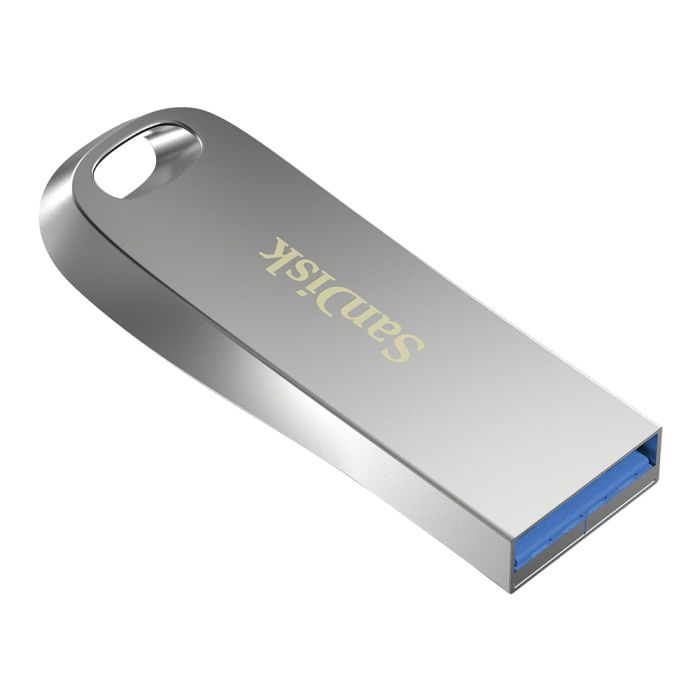 Накопитель SanDisk   64GB USB 3.1 Type-A Ultra Luxe Серебристый