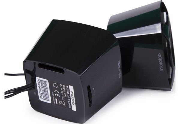 Акустична система MICROLAB  2.0, USB, mini-jack, чорний Microlab B-16
