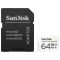 Карта памяти SanDisk microSD   64GB C10 UHS-I U3 V30 R100/W40MB/s High Endurance