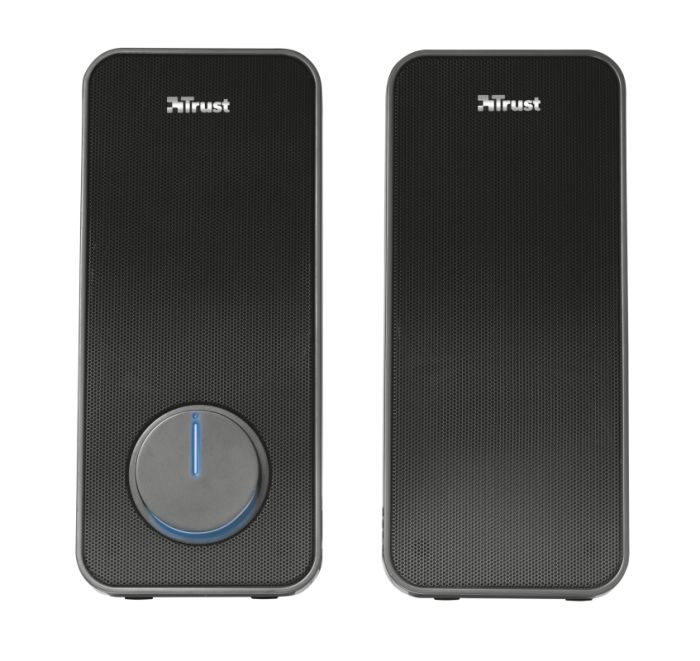 Акустична система Trust Arys 2.0, 14Вт, USB/AUX, чорний