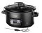 Медленноварка Russell Hobbs SouseVide, 350Вт, чаша-6.5л, электронное управл., 2 щупа, вакуум, нерж. сталь, черный