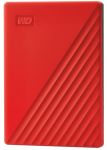 Портативний жорсткий диск WD 4TB USB 3.2 Gen 1 My Passport Червоний