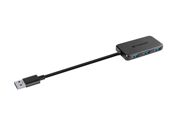 Хаб Transcend USB 3.1 Type-A > 4xUSB 3.1 Type-A пасивний