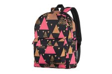 Рюкзак 2Е, TeensPack Triangles, чорний