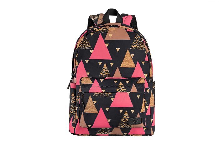 Рюкзак 2Е, TeensPack Triangles, чорний
