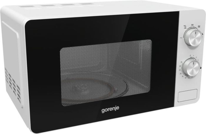 Мікрохвильова піч Gorenje, 17л, мех. керув., 700Вт, білий