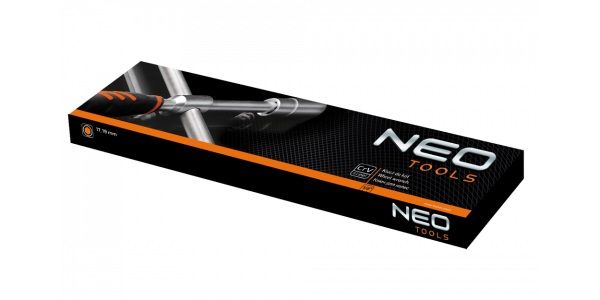 Ключ балонний Neo Tools, 1/2", головки 17,19мм, тримач прогумований