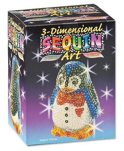 Набор для творчества Sequin Art 3d Пингвин