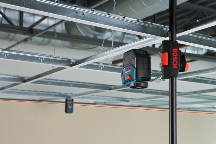 Нивелир лазерный Bosch GCL 2-50, до 15м, ±0.3мм/м, +RM1+BM3+LR6+кейс, 0.5кг