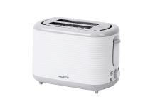 Тостер Ardesto White stripes  930Вт, пластик, білий+сірий ARDESTO T-F17WG
