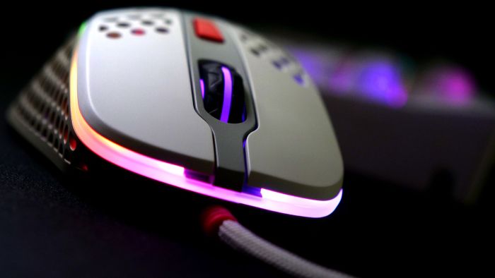 Мышь Xtrfy M4, USB-A, RGB, Retro
