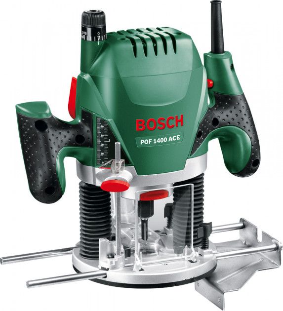 Фрезер Bosch POF 1400 1400Вт цанга 6 та 8мм 11000-28000об/хв + 6 фрез 3кг