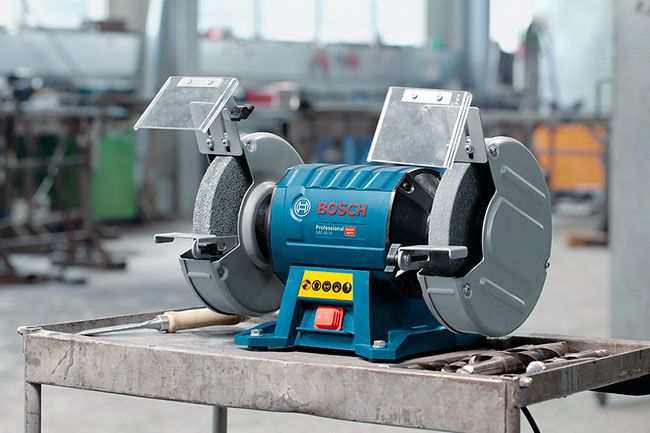 Станок точильный Bosch GBG 60-20, 600Вт, круг 200х25мм, 3600об/мин, 15кг