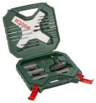 Набір свердл і насадок Bosch Professional X-LINE-54 з реверсивною викруткою, набір 54од