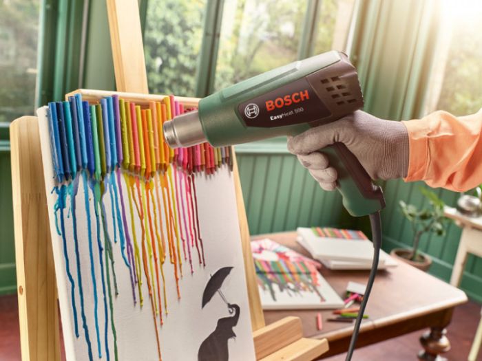 Фен будівельний Bosch EasyHeat 500 1600Вт 300/500°C 240/450л/хв 0.89кг