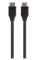 Кабель HDMI (M/M) Belkin 1.5м, High Speed Ethernet, Nickel plated, чорний
