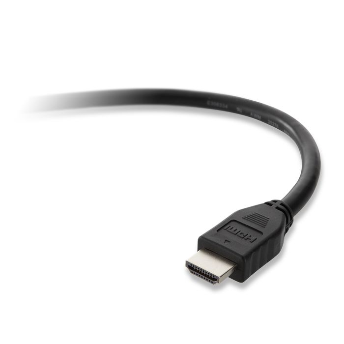 Кабель HDMI (M/M) Belkin 1.5м, High Speed Ethernet, Nickel plated, черный
