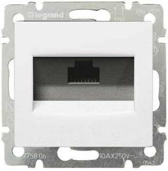Розетка 1XRJ45 Legrand Valena Classic