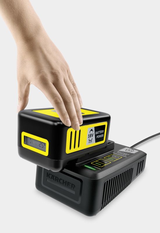 Набір акумулятора та зарядного пристрою Karcher 18В 5А·год ЗП