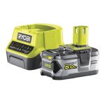 Набор аккумулятора и зарядного устройства Ryobi ONE+ RC18120-150 18В 1х5А·ч ЗУ 2А