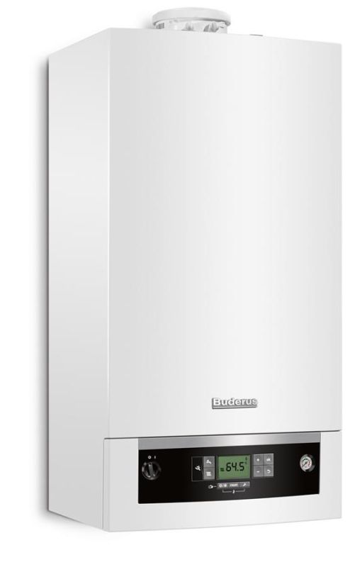 Котел газовий Buderus Logomax Plus GB062-24 KD, конденсаційнний, двоконтурний, 24 кВт, настінний