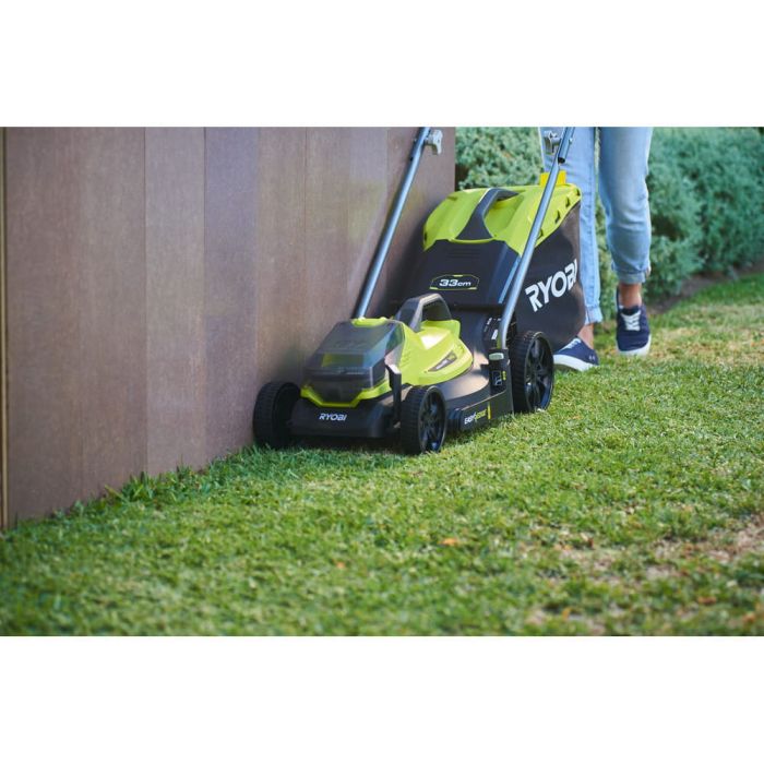 Газонокосарка акумуляторна Ryobi ONE+ OLM1833B 18В 33см 35л 25-65мм 8.1кг без АКБ та ЗП