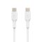Кабель USB-C > USB-C зарядки/синхронизации Belkin 1м, 60Вт, Type-C, PVC, белый