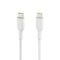 Кабель USB-C > USB-C зарядки/синхронизации Belkin 1м, 60Вт, Type-C, PVC, белый
