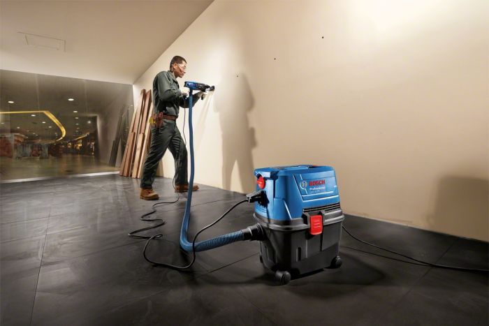 Пилосос професійний Bosch Professional GAS 15 PS 1100Вт 220мБар контейнер 15л 8кг