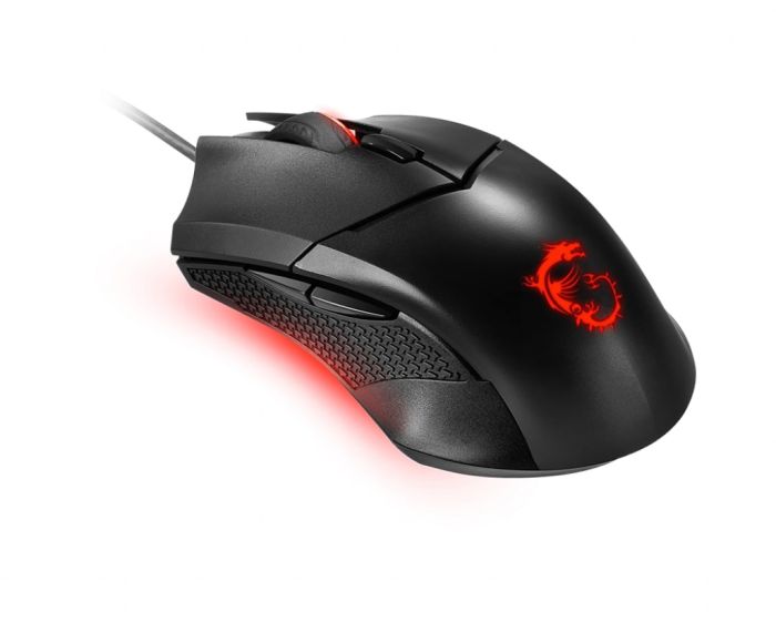 Мышь MSI Clutch GM08, Red, USB-A, чёрный
