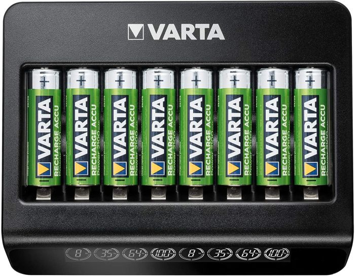 Зарядное устройство VARTA LCD Multi Charger PLUS, для АА/ААА аккумуляторов