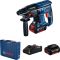 Перфоратор аккумуляторный Bosch GBH 180-LI, SDS-Plus, 18В, акб 2х4А•ч, 2Дж, 2.3кг