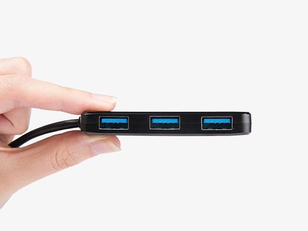 Хаб Transcend USB 3.1 Type-C > 4xUSB 3.1 Type-A пасивный