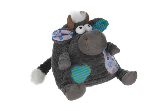 М'яка іграшка Same Toy Корова/Бик 18см, сірий