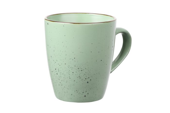 Чашка Ardesto Bagheria Pastel green, 360мл, кераміка, зелений