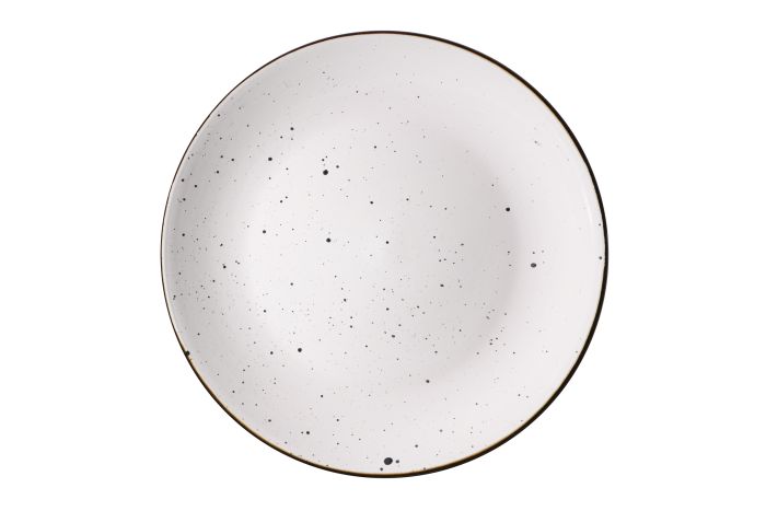 Тарелка десертная Ardesto Bagheria Bright white, 19см, керамика, белый